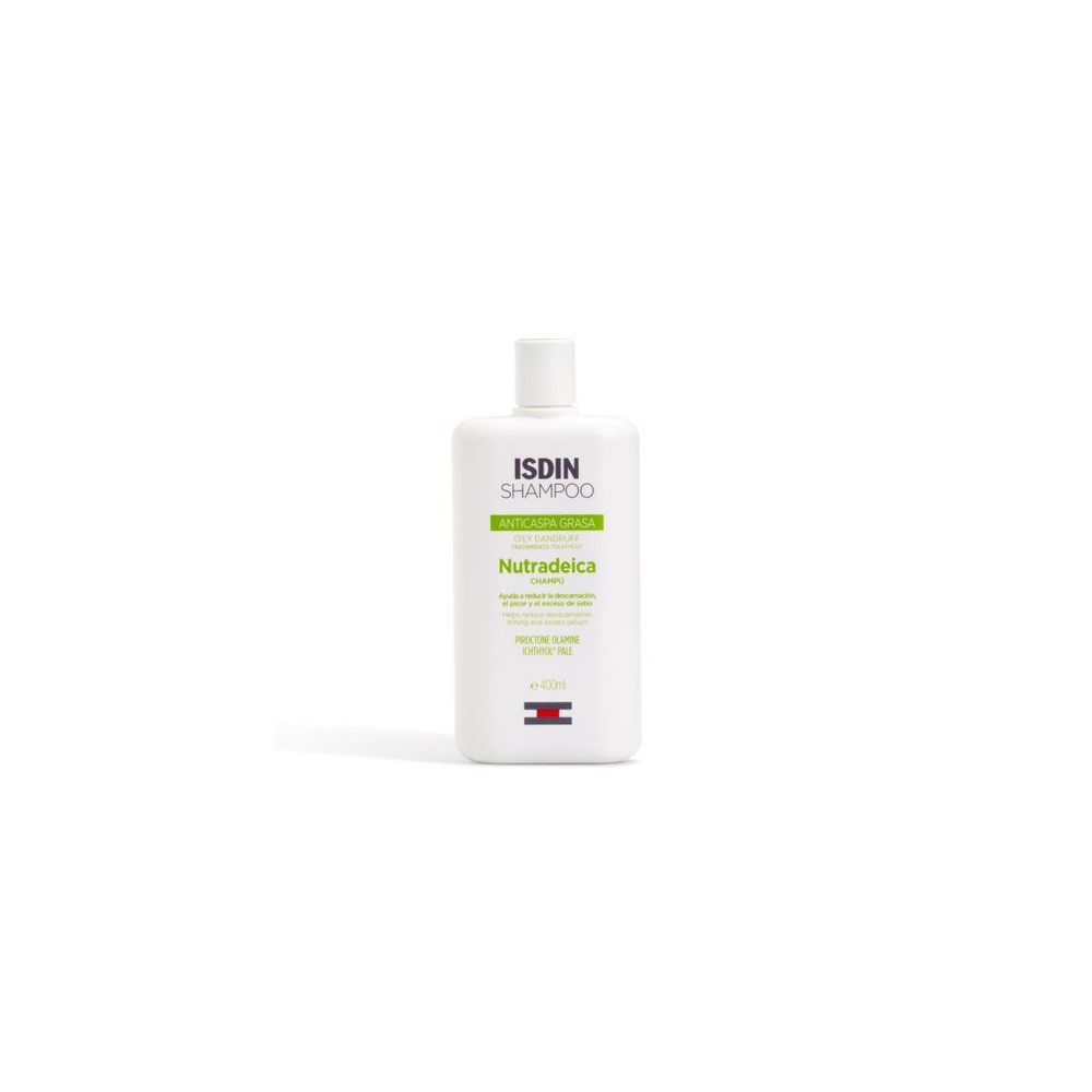 ISDIN Shampoo Nutradeica Champú Anticaspa Grasa 400ml