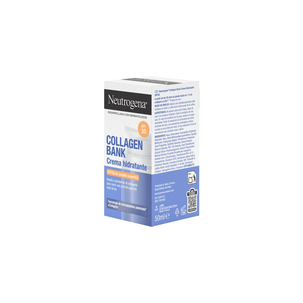 Neutrogena Collagen Bank Crema Hidratante SPF30 50ml