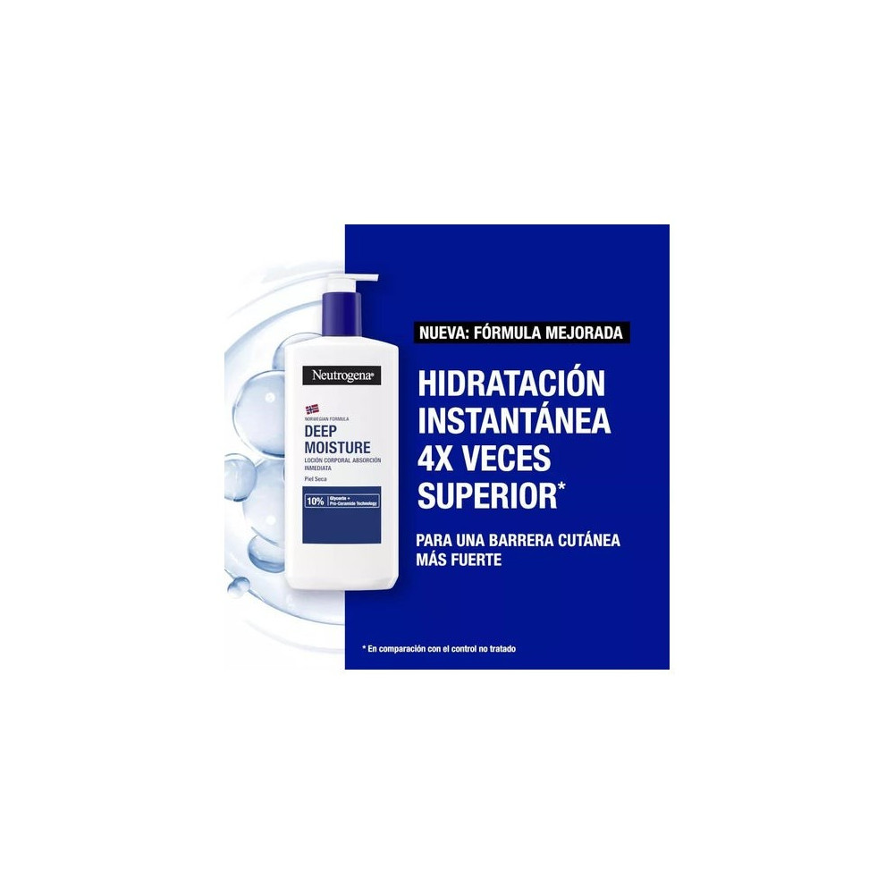 Neutrogena Pack Hidratación Profunda Sin Perfume 2x750ml