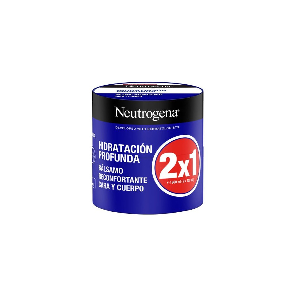 Neutrogena Bálsamo Hidratación Profunda Rostro y Cuerpo 2x300 ml