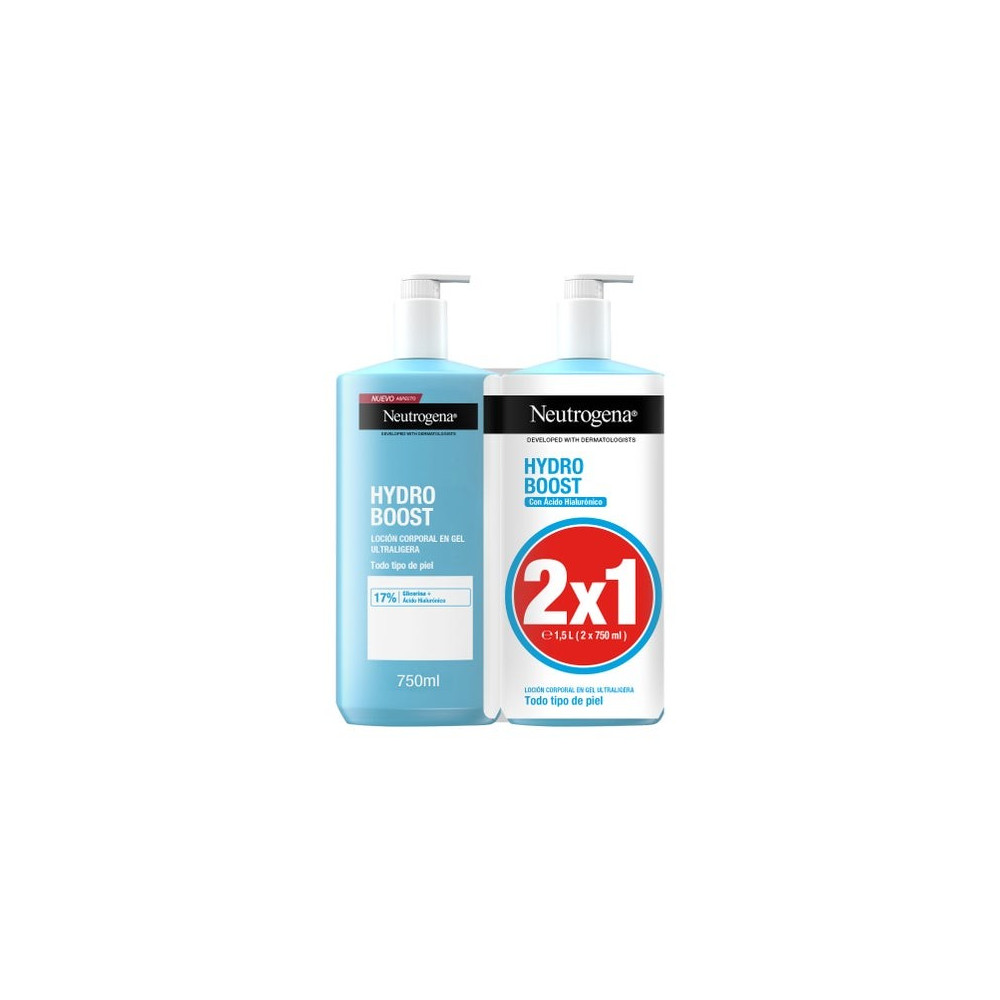 Neutrogena® Hydro Boost Loción Corporal en Gel 2x750 ml