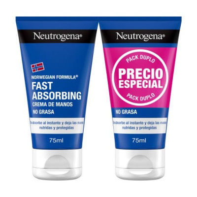 Neutrogena® Crema de Manos Absorción Express 2x75 ml