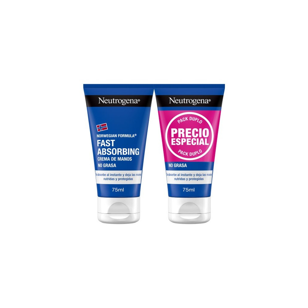Neutrogena® Crema de Manos Absorción Express 2x75 ml