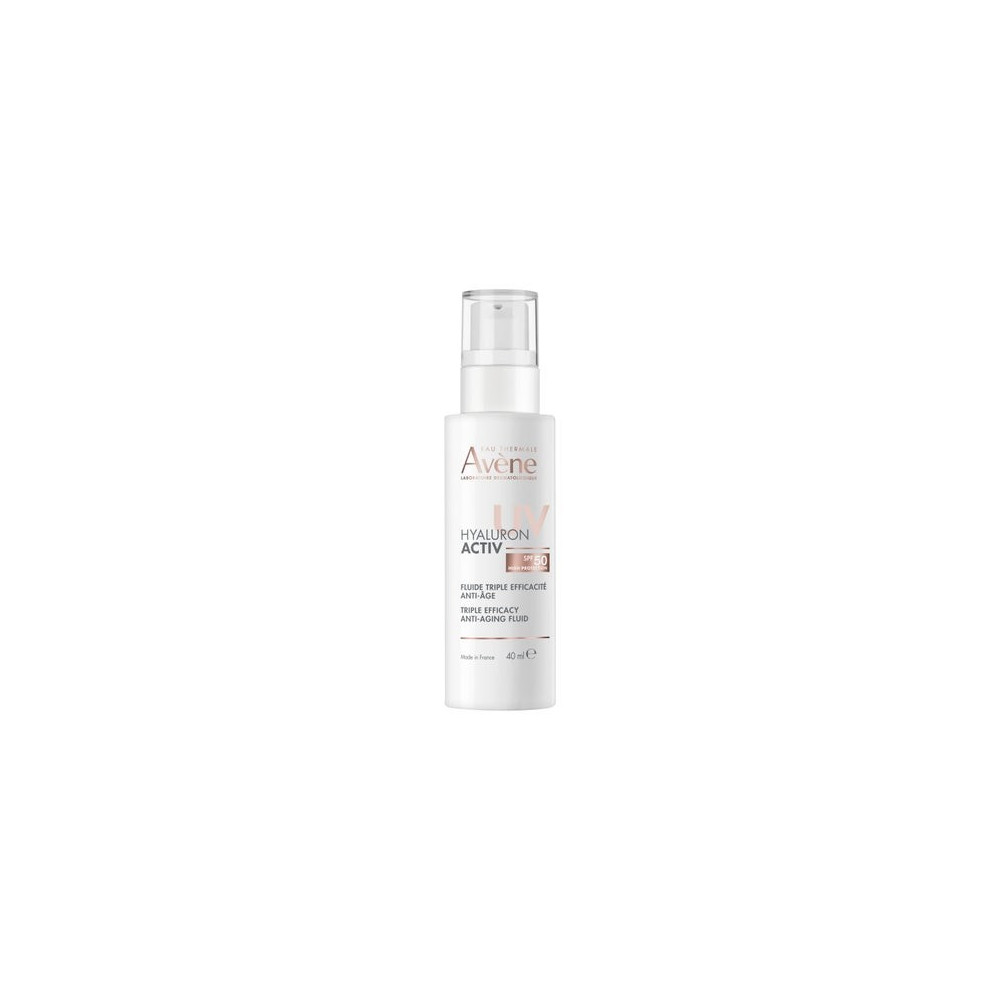 Avène Hyaluron Activ UV Fluido Triple Eficacia Antiedad SPF50 40ml