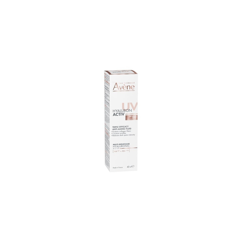 Avène Hyaluron Activ UV Fluido Triple Eficacia Antiedad SPF50 40ml