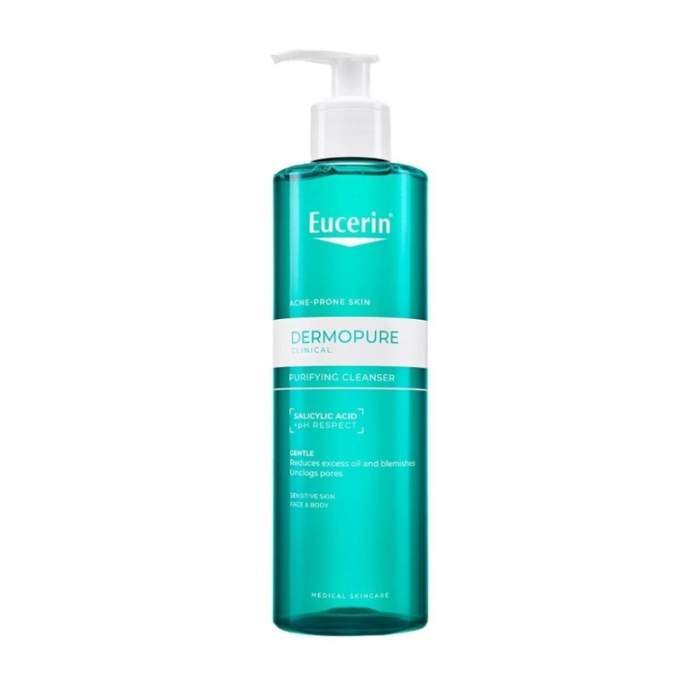 Eucerin Dermopure Gel Limpiador Facial 400 ml