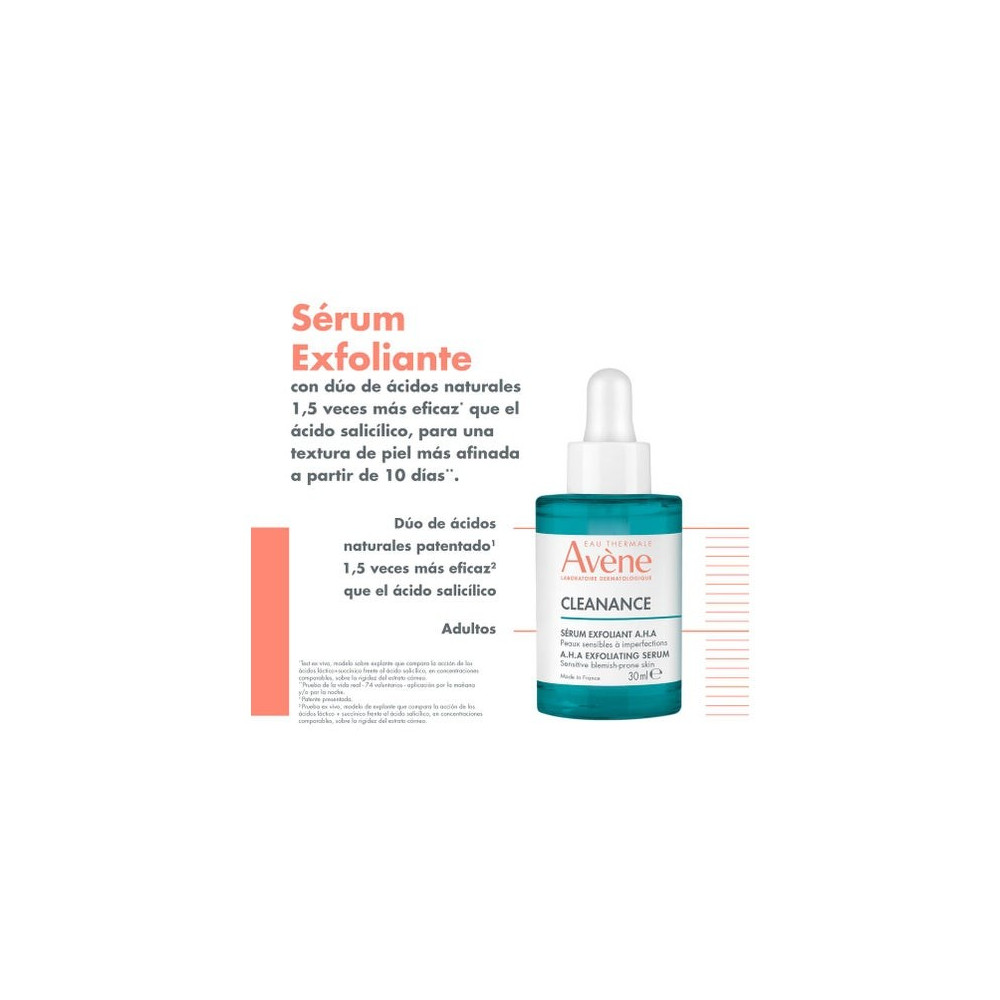 Avène Cleanance Sérum Exfoliante AHA 30ml