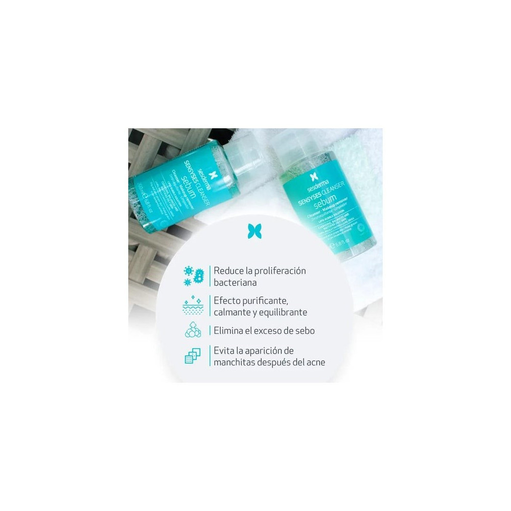 Sesderma Sensyses Cleanser Sebum Desmaquillante Limpiador 200 ml
