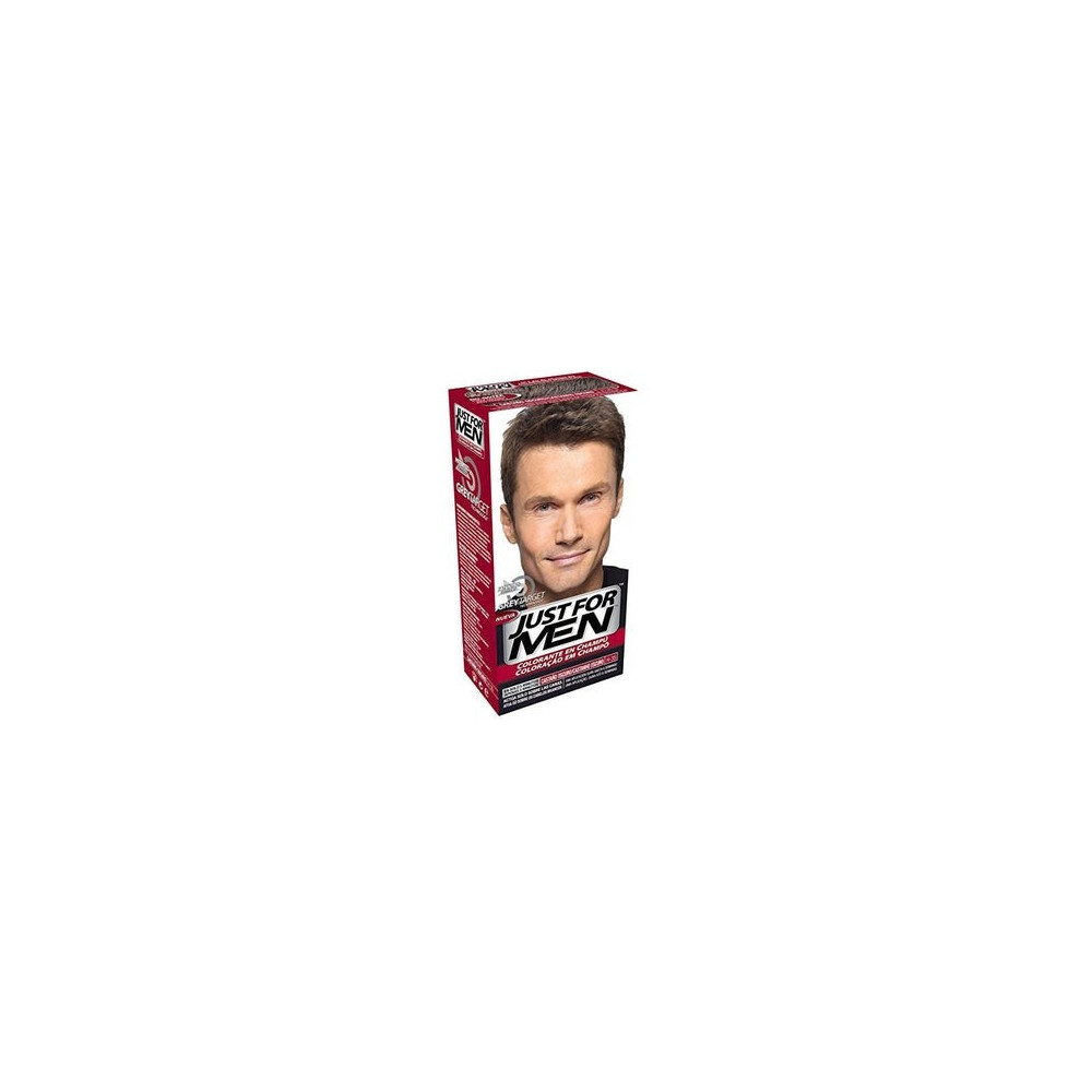 Just For Men Champú Colorante Castaño Oscuro 30ml