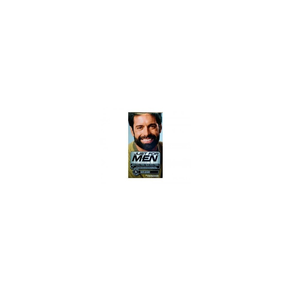 Just for Men gel colorante negro para bigote y barba 30 ml