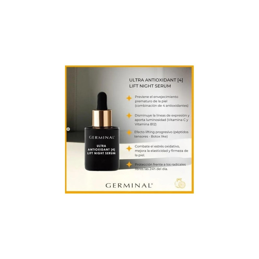 Germinal Progressive Lifting Antioxidant Night Sérum 30 ml