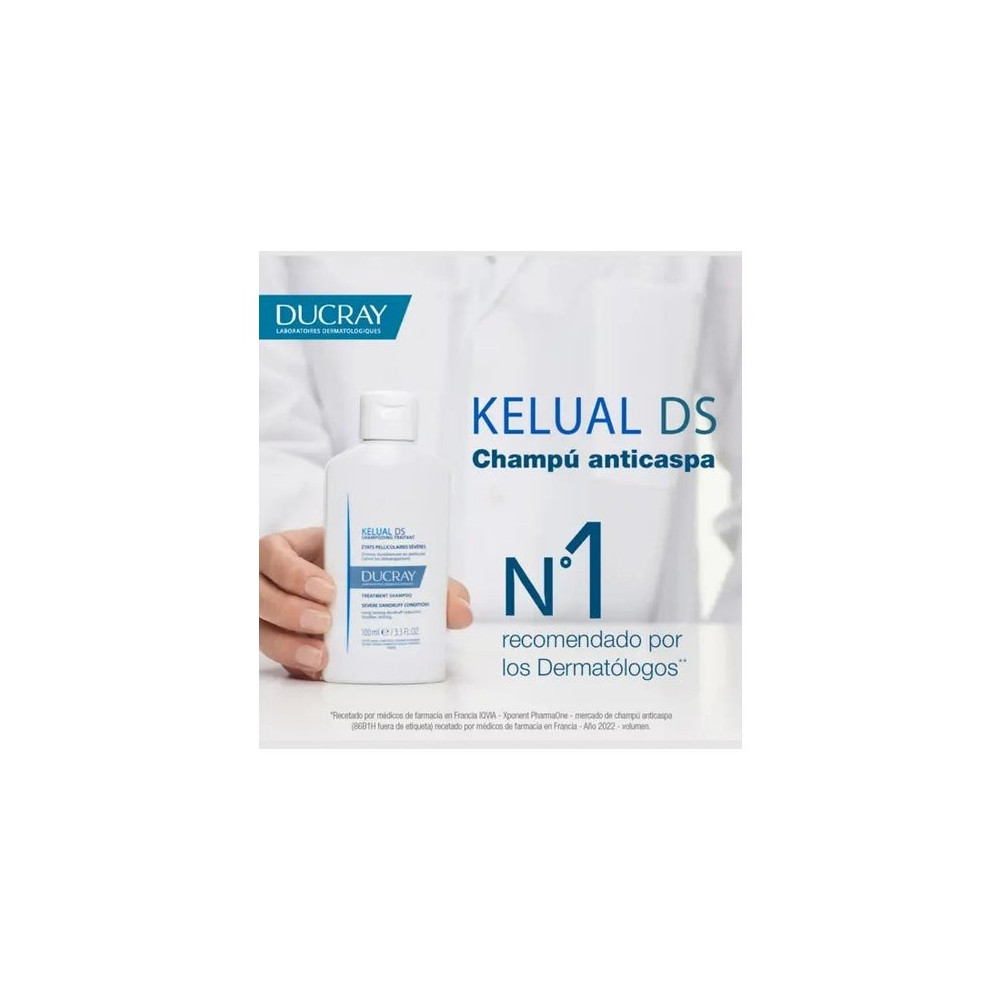 Ducray Kelual DS Champú Tratante 2x100 ml