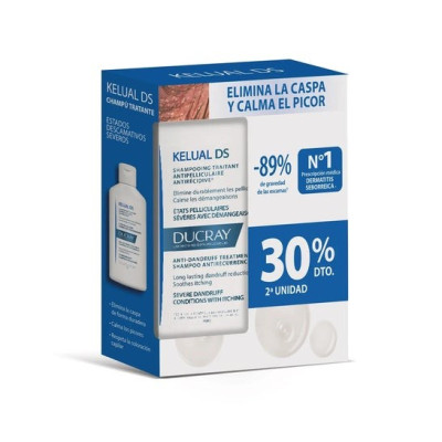 Ducray Kelual DS Champú Tratante 2x100 ml