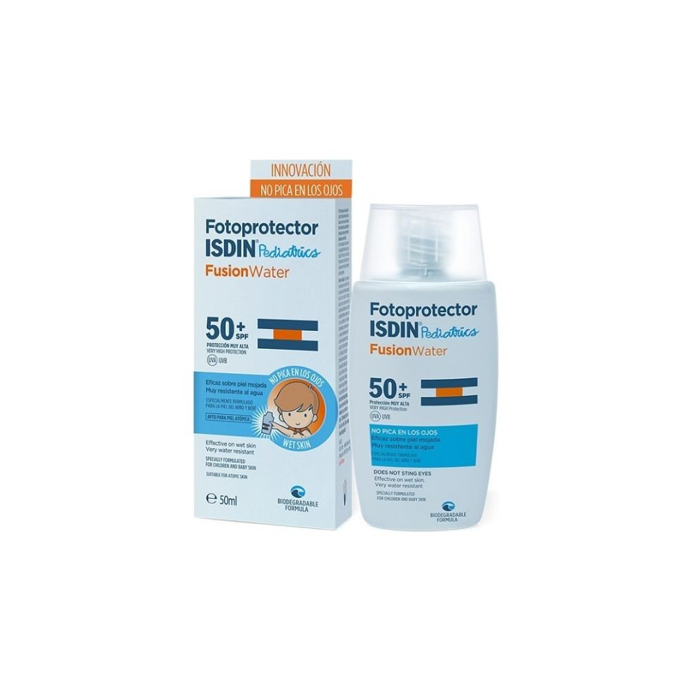 fotoprotector isdin pediatrico fusion water spf 50 50 ml