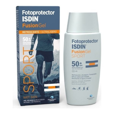 fotoprotector isdin spf 50 fusion gel body 100 ml