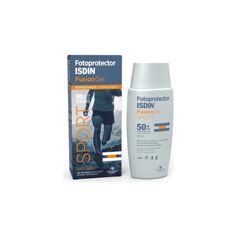fotoprotector isdin spf 50 fusion gel body 100 ml