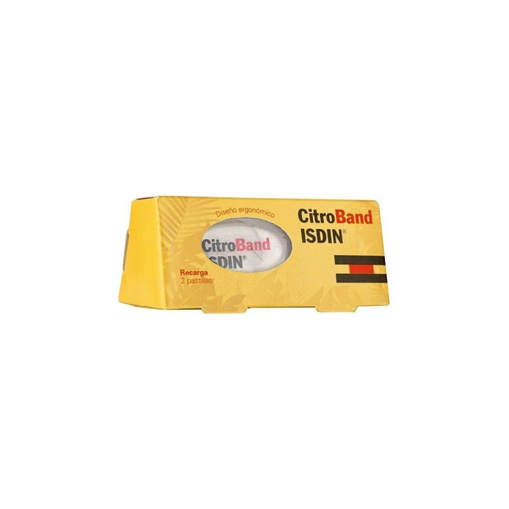 Recambio pulsera citroband isdin adultos 2 recargas