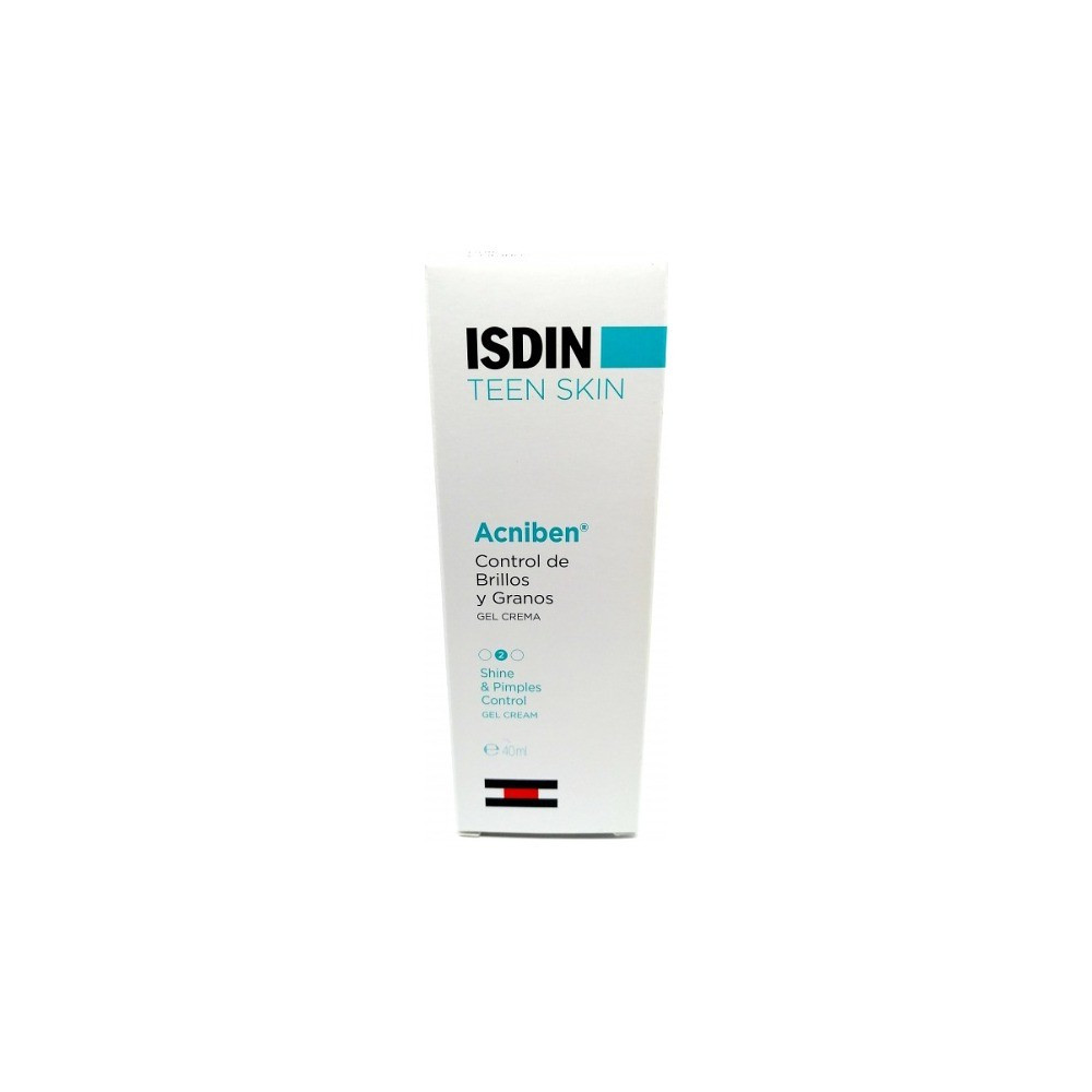 Acniben control de brillos y granos gel crema teen skin 40 ml