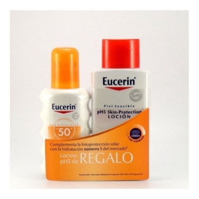 eucerin pack sun protect spf 50 spray locion hidratante