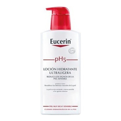 Eucerin piel sensible pH 5 loción hidratante ultraligera 400 ml
