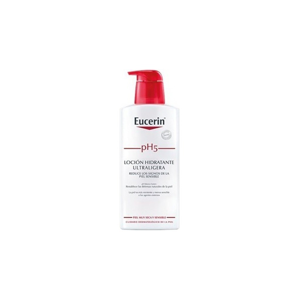 Eucerin piel sensible pH 5 loción hidratante ultraligera 400 ml