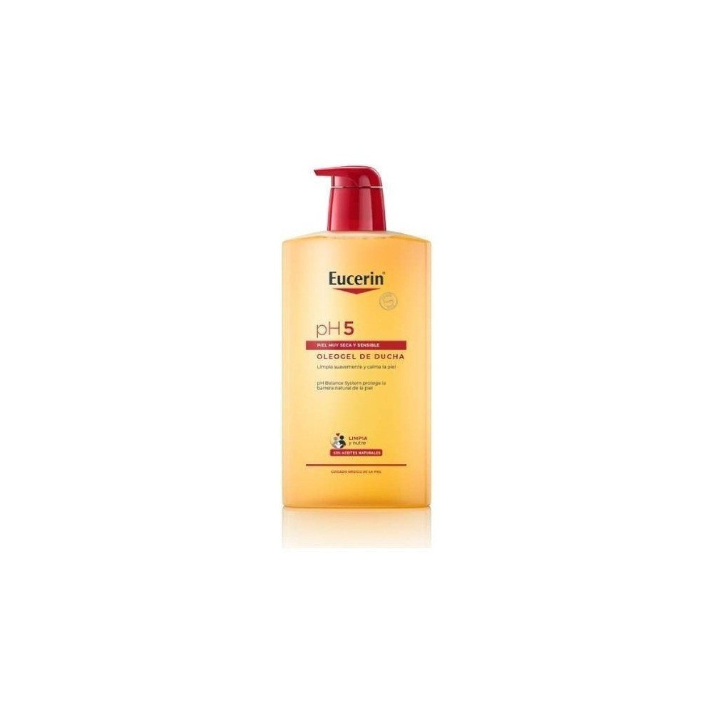 Eucerin piel sensible pH 5 oleogel de ducha 1L