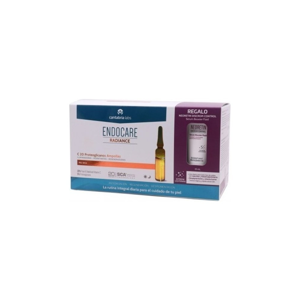 30 ampollas endocare c20 proteoglicanos