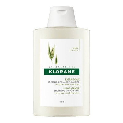 Klorane champú extra suave a la leche de avena 400 ml