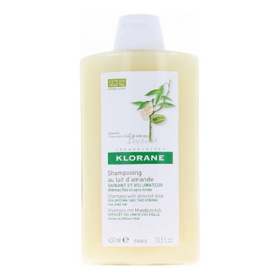 Klorane champú a la leche de almendras 400 ml