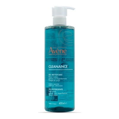 avene cleanance gel limpiador 400 ml