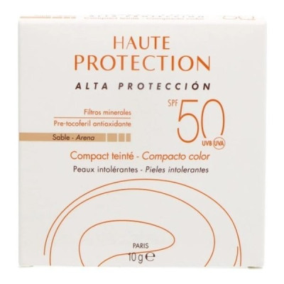 Avene SPF 50 compacto alta protección color arena 10 g