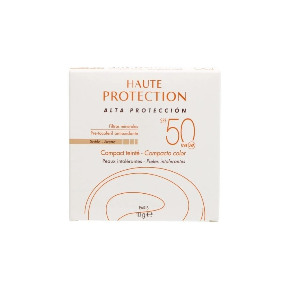 Avene SPF 50 compacto alta protección color arena 10 g