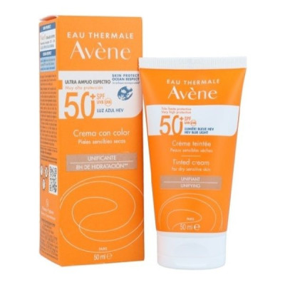 Avene SPF 50+ crema muy alta protección color 50 ml