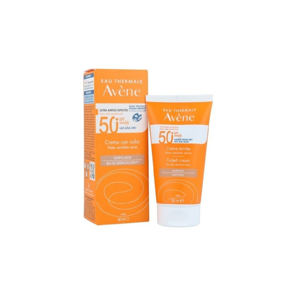 Avene SPF 50+ crema muy alta protección color 50 ml