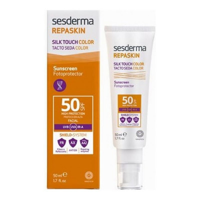 Sesderma repaskin facial SPF 50+ tacto seda 50 ml