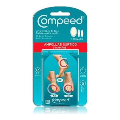 Compeed ampollas hidrocoloide surtido 5 unidades