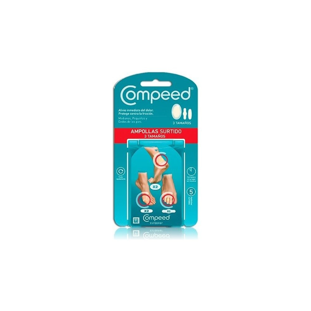 Compeed ampollas hidrocoloide surtido 5 unidades