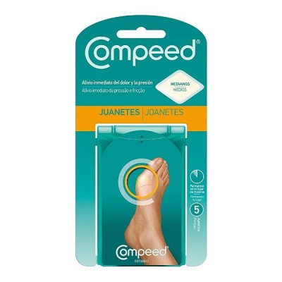 Compeed juanetes hidrocoloide 5 unidades