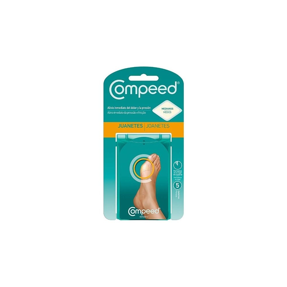 Compeed juanetes hidrocoloide 5 unidades