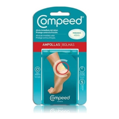 Compeed ampollas medianas hidrocoloide 5 unidades