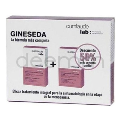 Duplo cumlaude lab: gynelaude gineseda 30 cápsulas