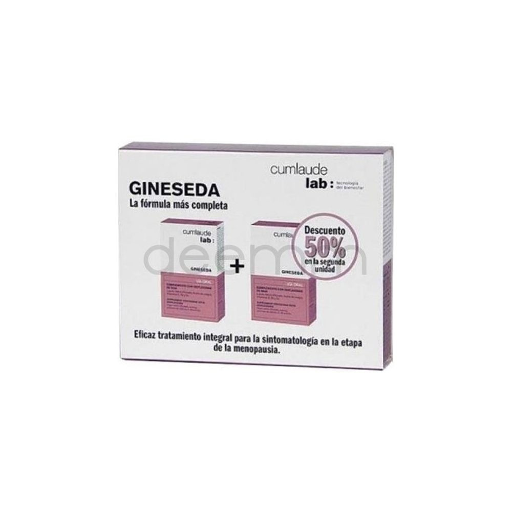 Duplo cumlaude lab: gynelaude gineseda 30 cápsulas
