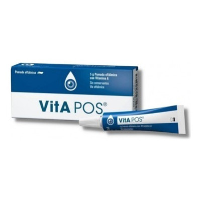 Vita-pos pomada oftálmica 5 gramos