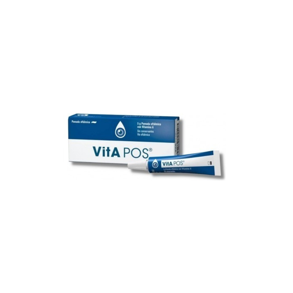 Vita-pos pomada oftálmica 5 gramos