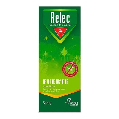 Relec fuerte spray repelente mosquitos 75 ml