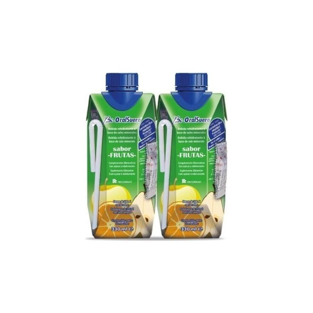 Bioral suero 200 ml 3 tetrabrik sabor frutas
