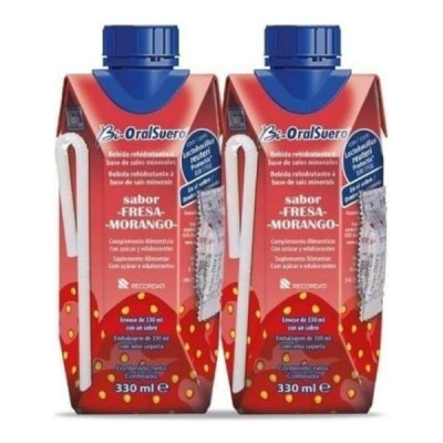 Bioral suero 200 ml 3 tetrabik sabor fresa