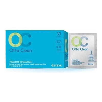 Oftaclean toallitas oculares 30 unidades