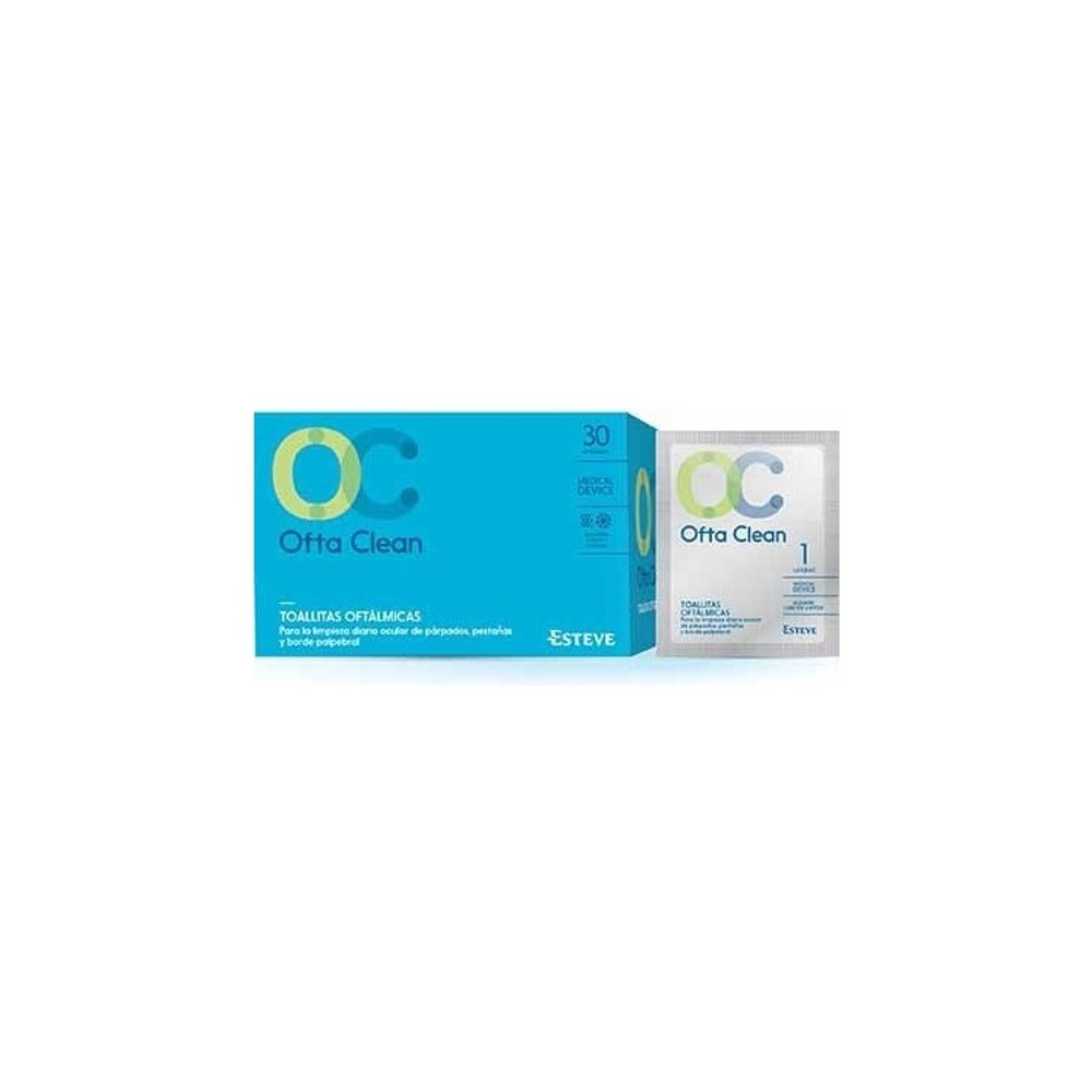Oftaclean toallitas oculares 30 unidades