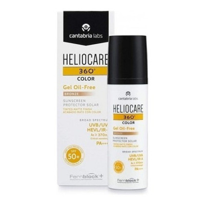pack heliocare 360 spf 50 color bronze gel oil free